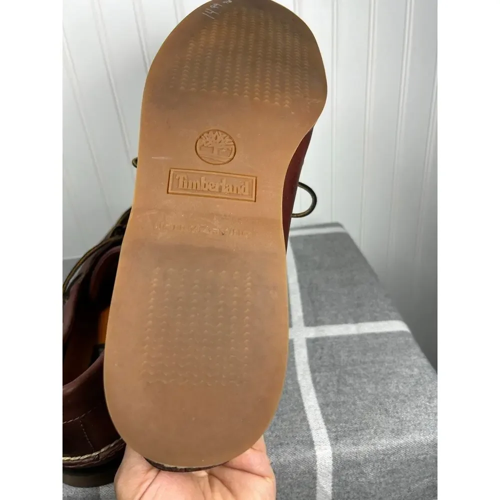 Timberland Mens Brown genuine Leather made in Brazil Shoes, Size: 15 M  #25077